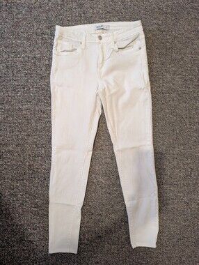 Just Black Womens Jeans Size 27 White USA Skinny